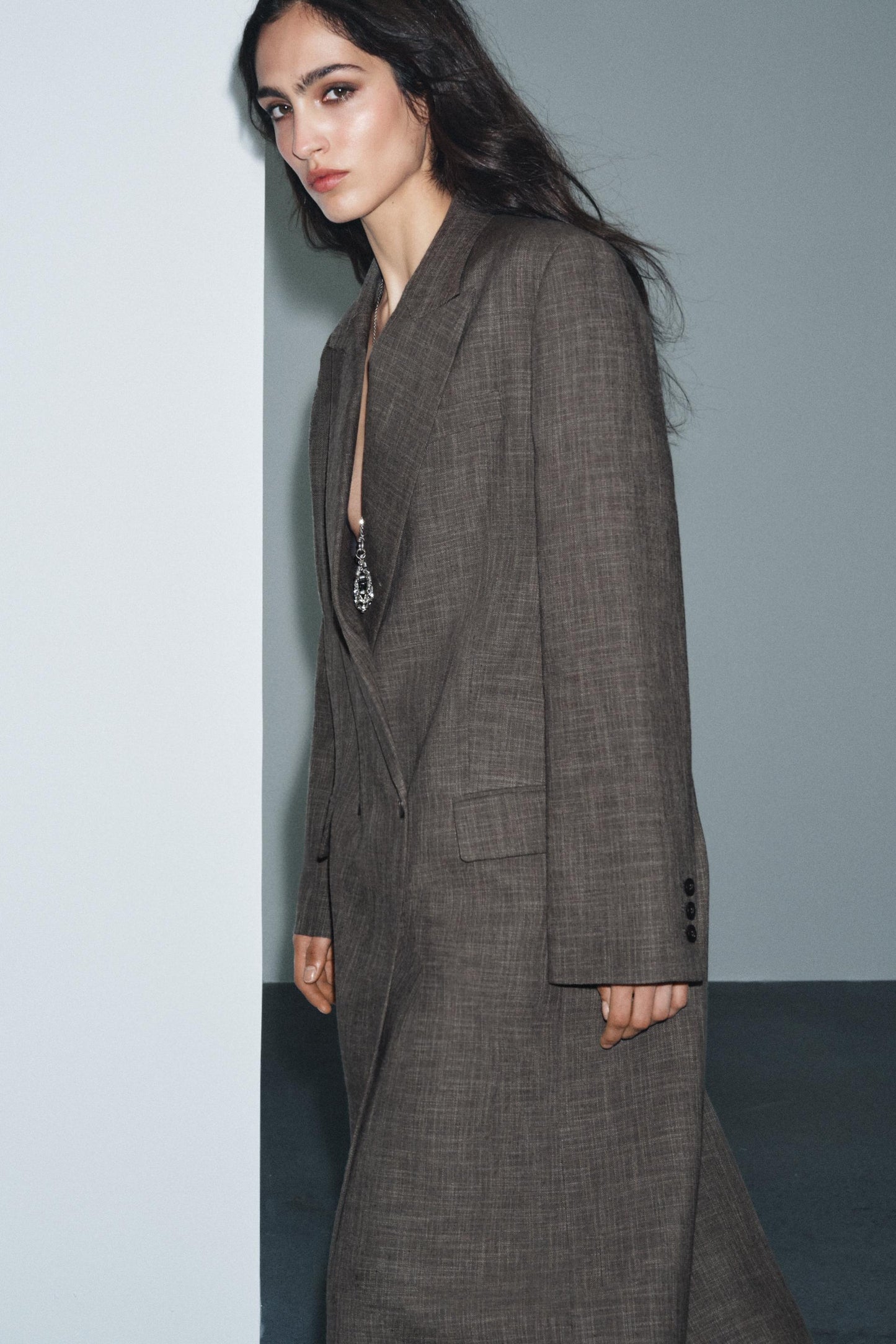 MANTEAU VESTE LONGUE